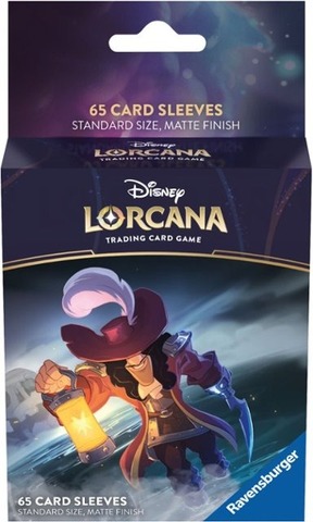 Disney Lorcana Sleeves Captain Hook 65ct